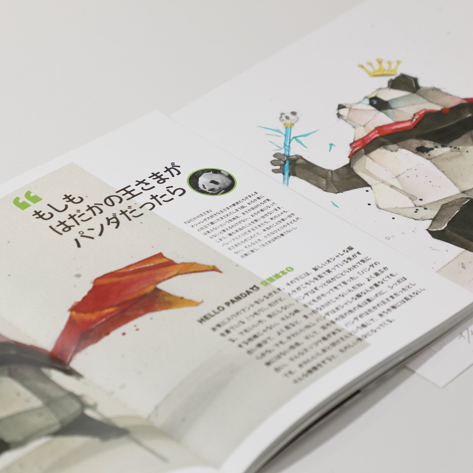 はだかのパンダ／The Naked Pand』ジクレープリント／Giclee print