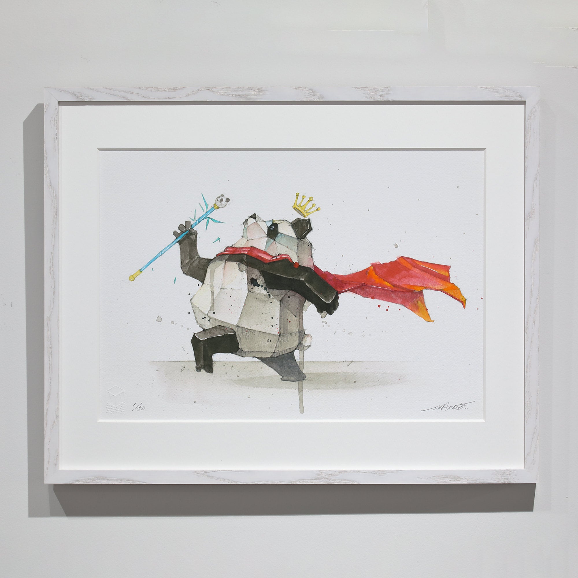 はだかのパンダ／The Naked Panda』ジクレープリント／Giclee print